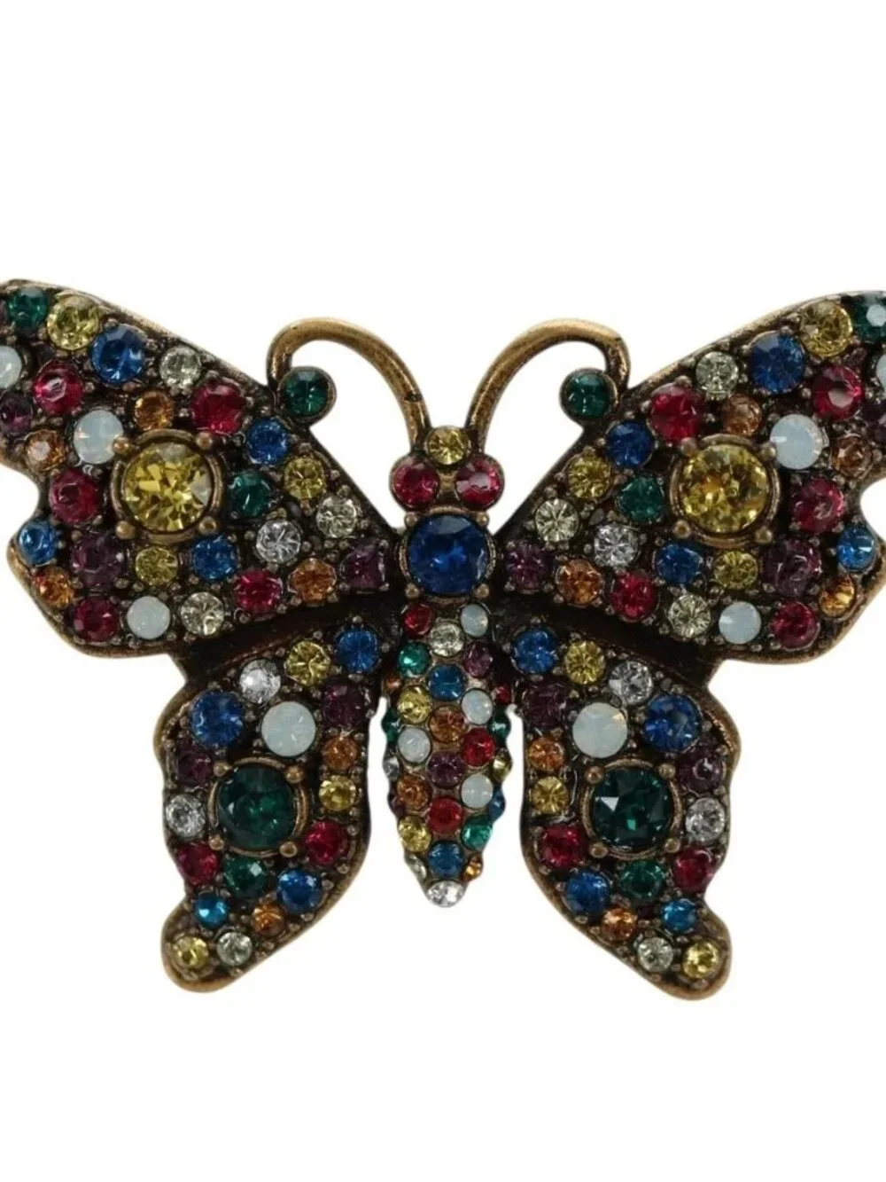 GUCCI Pierce Earring metal Multicolor Auth LNZ860V